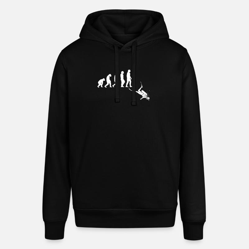 Tshirt évolution plongeur - Sweat à capuche SOUNDER Stanley/Stella Unisexe - noir