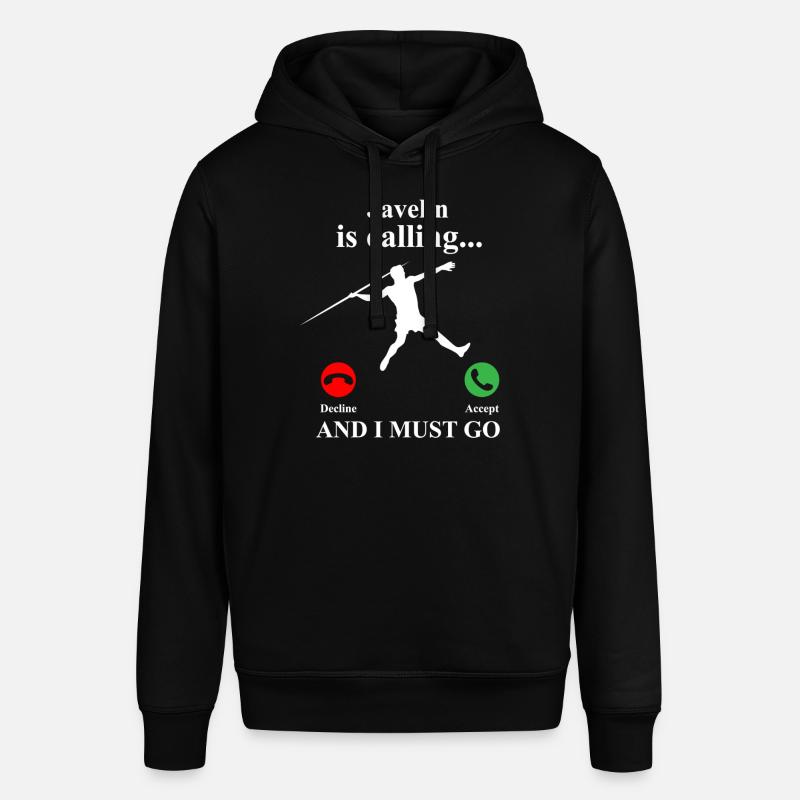 Lancer de lance athlète athlétisme - Sweat à capuche SOUNDER Stanley/Stella Unisexe - noir