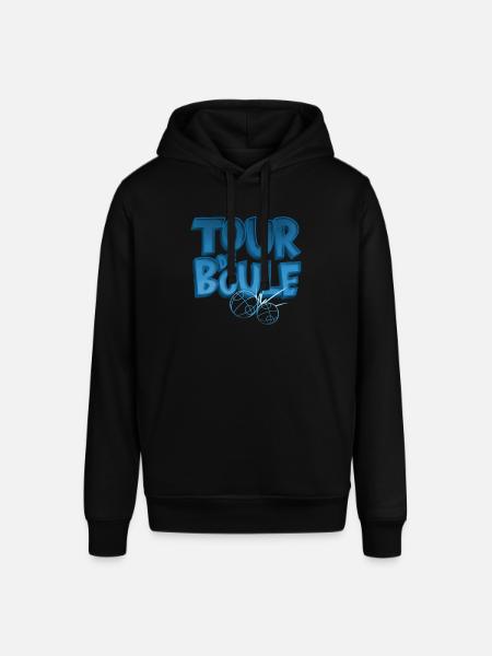 Tour de Boule Pétanque blue - Stanley/Stella SOUNDER Unisex Hoodie - black