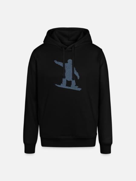 Snowboarder Geschenkideen Snowboard - Stanley/Stella Unisex Hoodie SOUNDER - Schwarz
