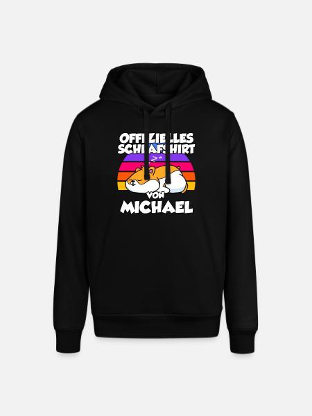 Offizielles Schlafshirt Von Michael - Stanley/Stella Unisex Hoodie SOUNDER - Schwarz
