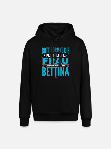 Conception du nom Bettina - Sweat à capuche SOUNDER Stanley/Stella Unisexe - noir