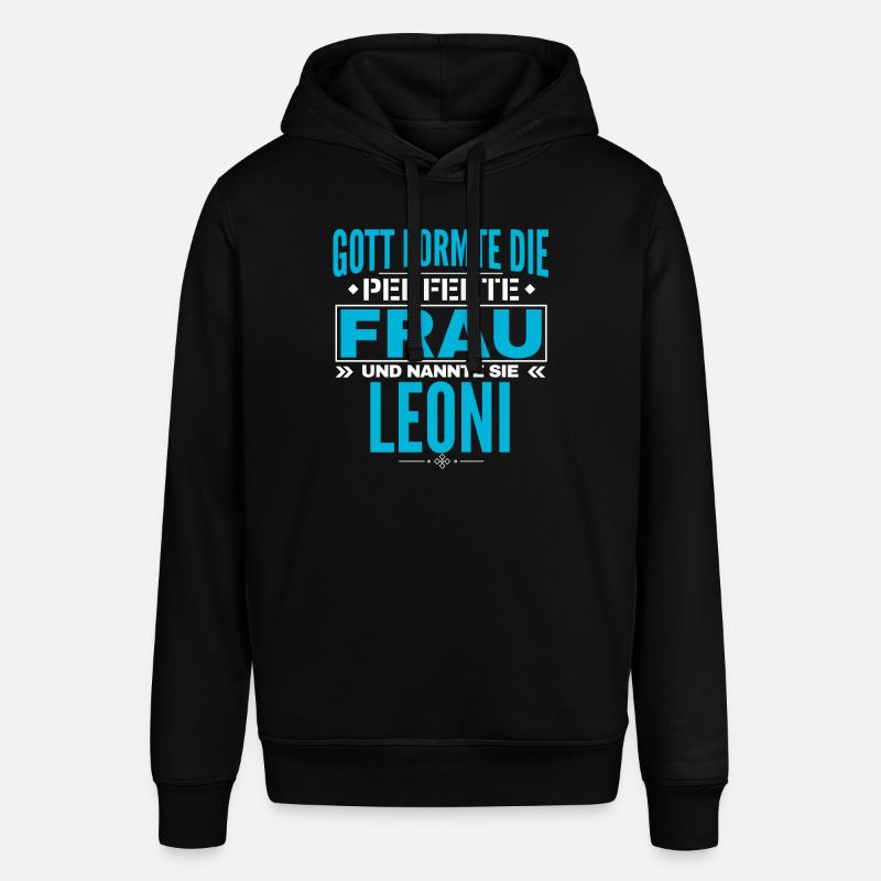 Conception du nom Leoni - Sweat à capuche SOUNDER Stanley/Stella Unisexe - noir