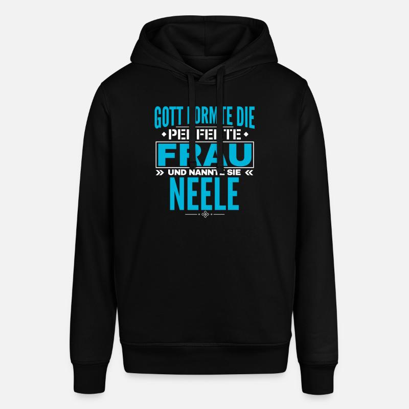Conception du nom Neele - Sweat à capuche SOUNDER Stanley/Stella Unisexe - noir
