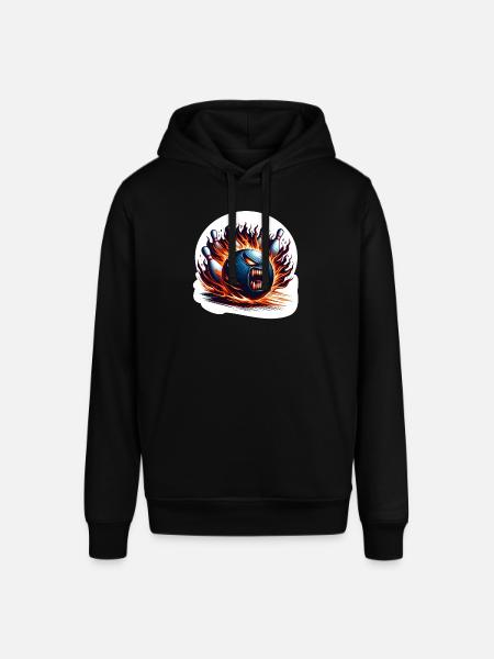 Fire Bowling - Stanley/Stella SOUNDER Unisex Hoodie - black