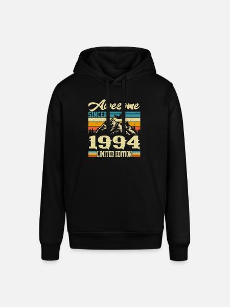 1994 Vintage Vintage fødselsdagsgave Retro - Stanley/Stella SOUNDER unisex hoodie - sort