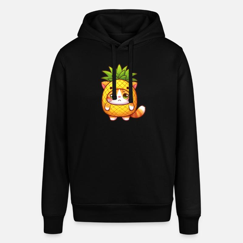 Chat mignon en costume d’ananas - Sweat à capuche SOUNDER Stanley/Stella Unisexe - noir