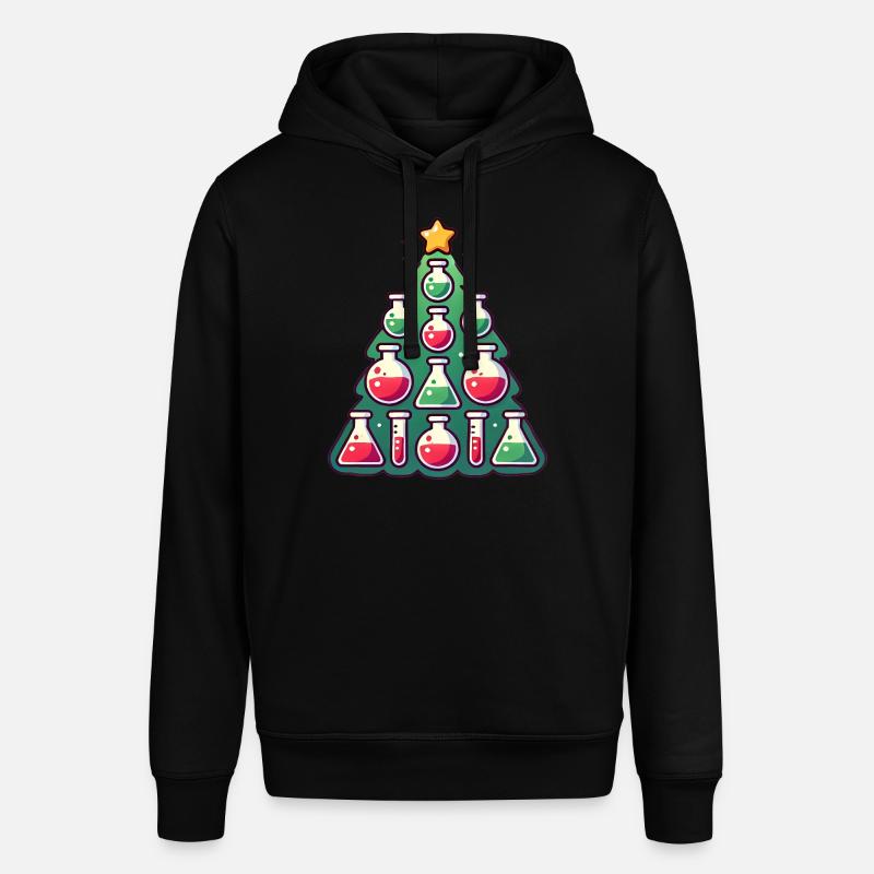 Chimie Conception d’arbre de Noël - Sweat à capuche SOUNDER Stanley/Stella Unisexe - noir