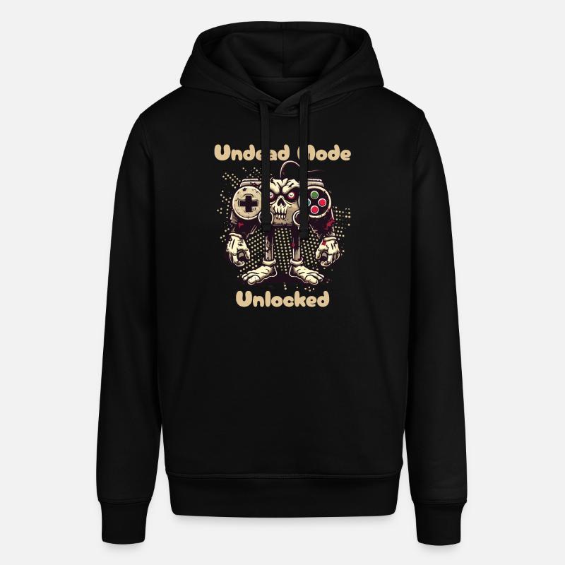 Zombie Gaming Controller Mode Unleashed - Stanley/Stella SOUNDER Unisex Hoodie - black