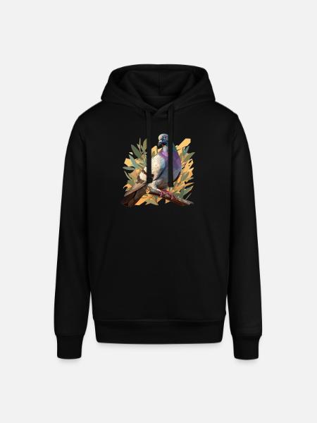 Tauben Taube - Stanley/Stella Unisex Hoodie SOUNDER - Schwarz