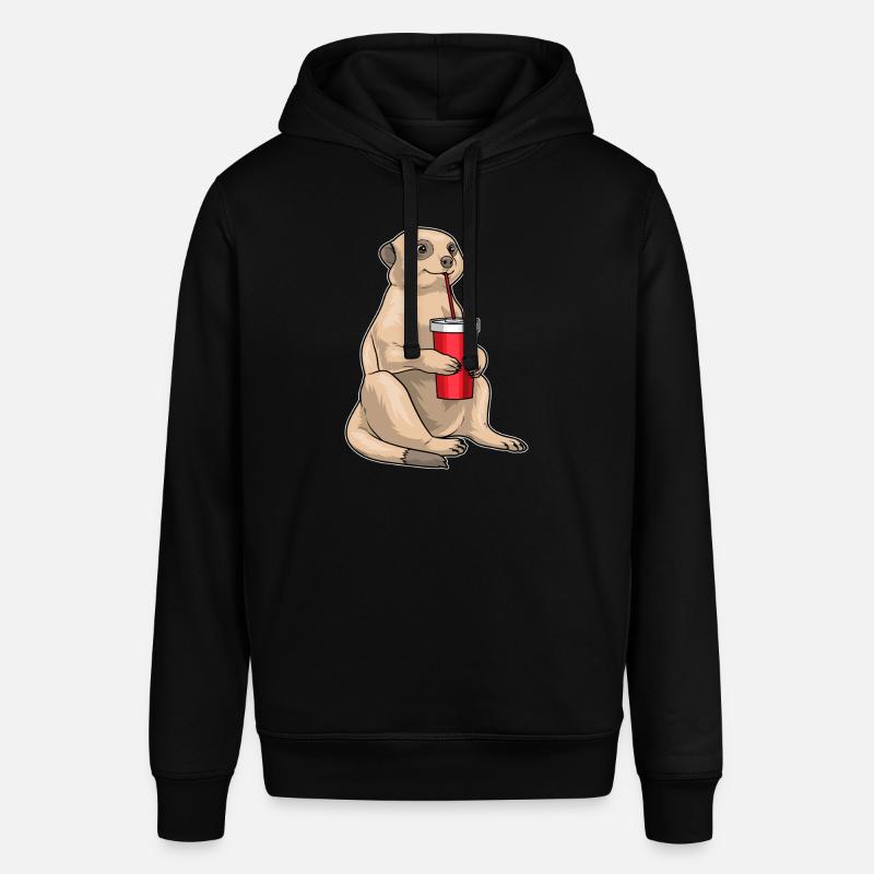 Mug suricate - Sweat à capuche SOUNDER Stanley/Stella Unisexe - noir