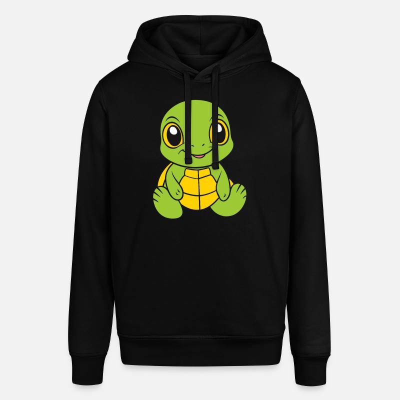 tortue - Sweat à capuche SOUNDER Stanley/Stella Unisexe - noir