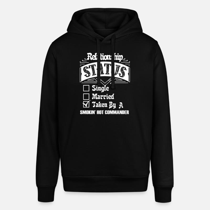 Commander Commander Relationship Status - Stanley/Stella SOUNDER Unisex Hoodie - black