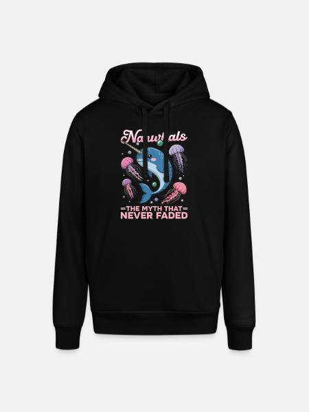 Narwhal Chibi Kawaii - Stanley/Stella Unisex Hoodie SOUNDER - Schwarz