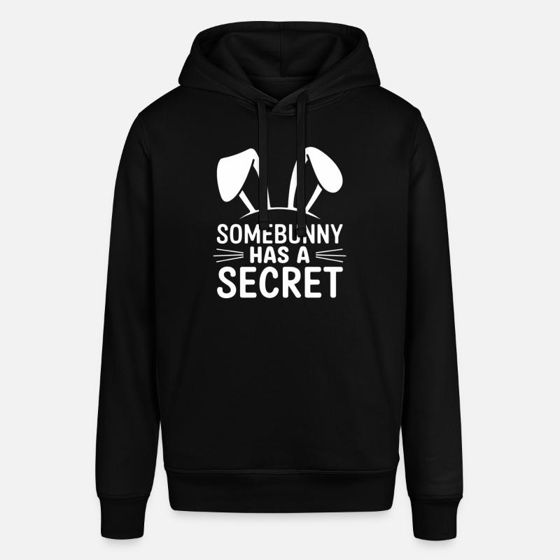 Funny Easter Bunny Easter Saying - Stanley/Stella SOUNDER Unisex Hoodie - black