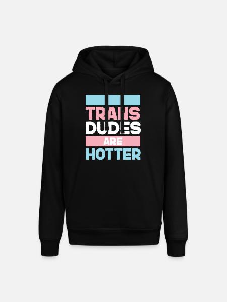 Transgender Trans LGBT Pride - Stanley/Stella SOUNDER Unisex Hoodie - black
