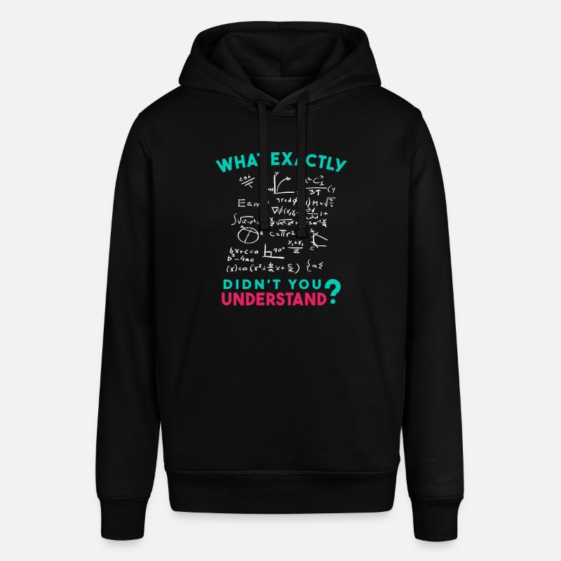 Physics Math Formula Joke - Stanley/Stella SOUNDER Unisex Hoodie - black