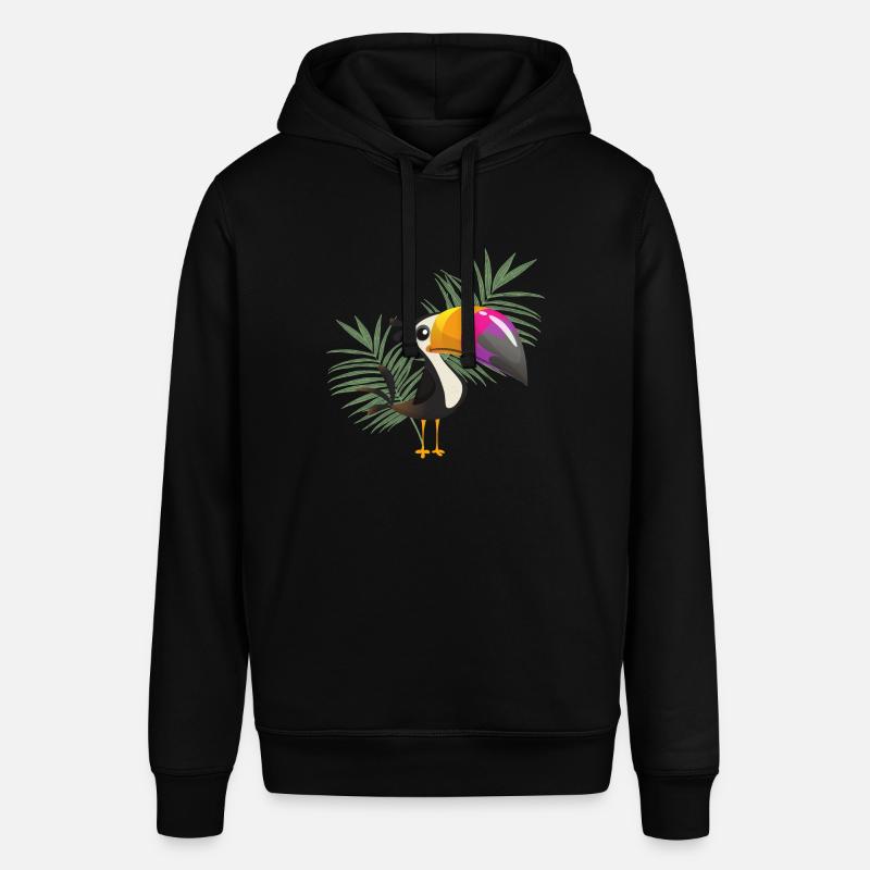 toucan - Stanley/Stella SOUNDER Unisex Hoodie - black