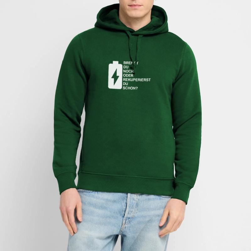 Bremst du noch oder rekuperierst du schon? E-Auto Stanley/Stella Unisex Hoodie SOUNDER