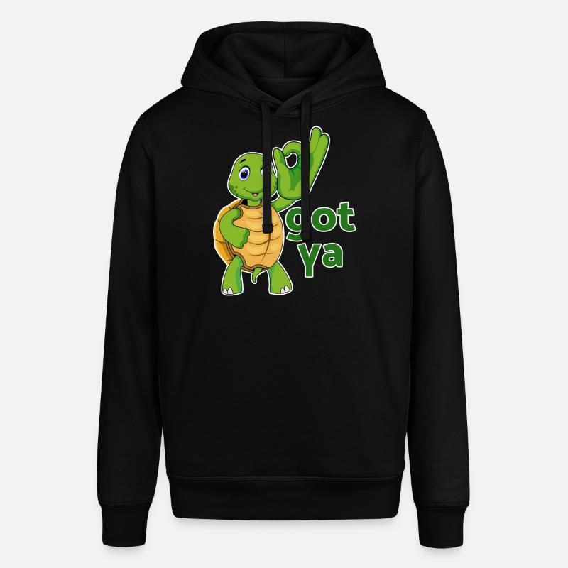 turtle turtle testudines toad - Stanley/Stella SOUNDER Unisex Hoodie - black