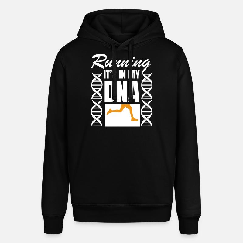 Marathon Courir Jogging - Sweat à capuche SOUNDER Stanley/Stella Unisexe - noir