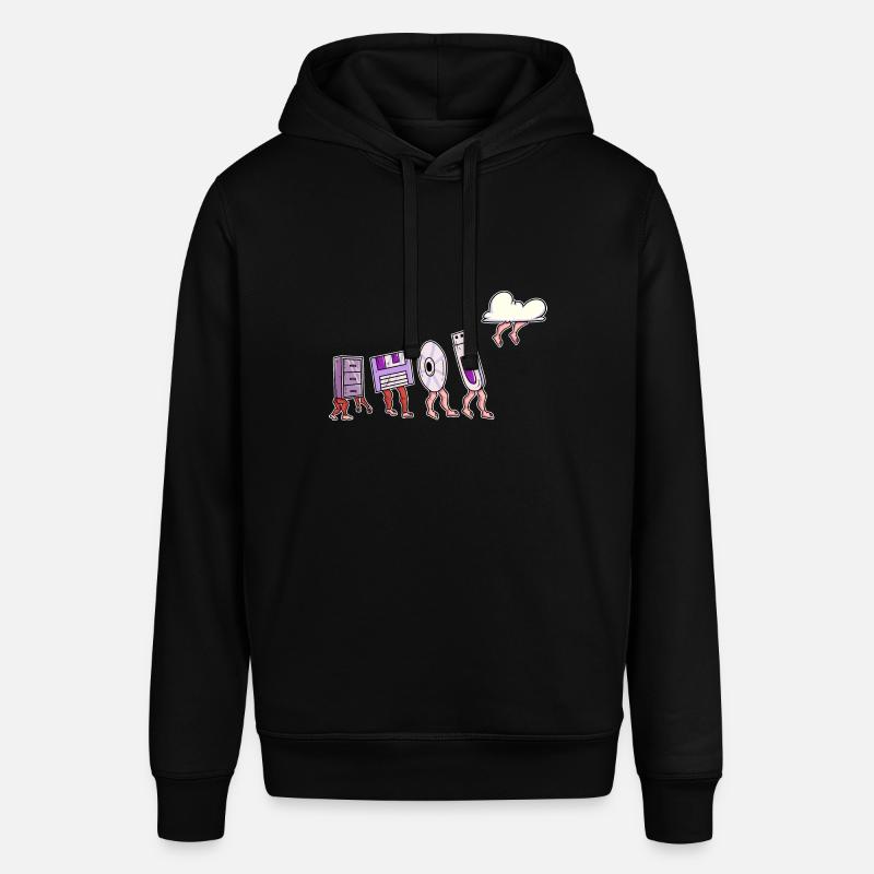 Evolution der Datenträger für Developer - Stanley/Stella Unisex Hoodie SOUNDER - Schwarz