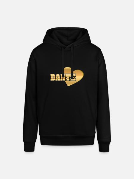 Dante as Gold - Stanley/Stella SOUNDER Unisex Hoodie - black