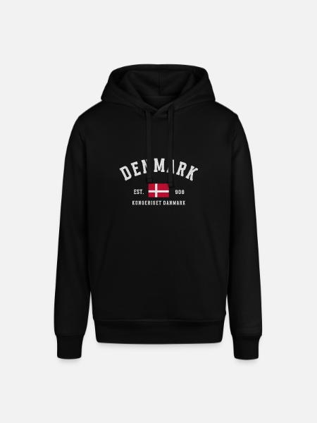 Danmark Est 908 Vintage - Stanley/Stella SOUNDER unisex hoodie - sort