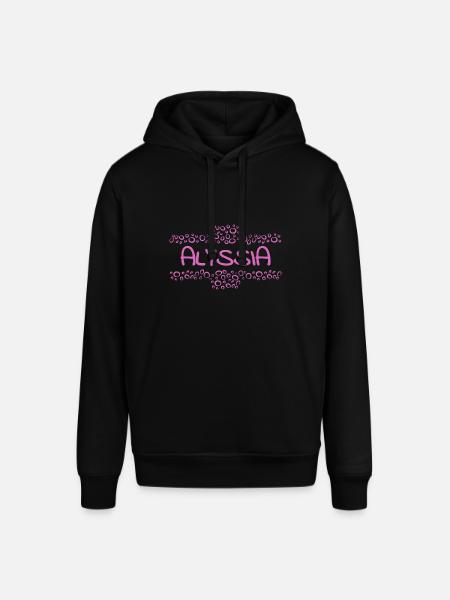 Gift for Alyssia - Stanley/Stella SOUNDER Unisex Hoodie - black