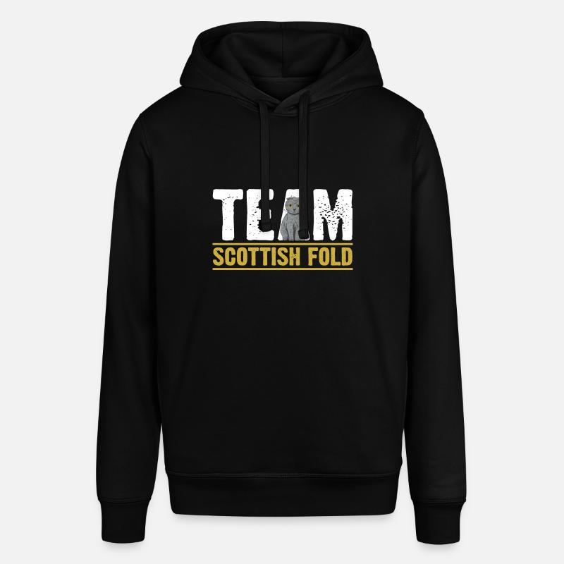 Chat écossais Fold - Sweat à capuche SOUNDER Stanley/Stella Unisexe - noir