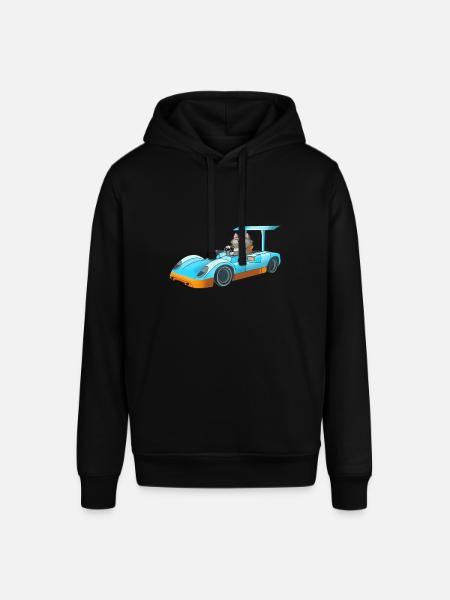Racer Cat - Stanley/Stella SOUNDER Unisex Hoodie - black