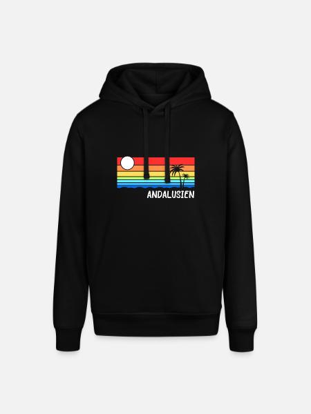 Andalusia Spain Holiday Idea - Stanley/Stella SOUNDER Unisex Hoodie - black