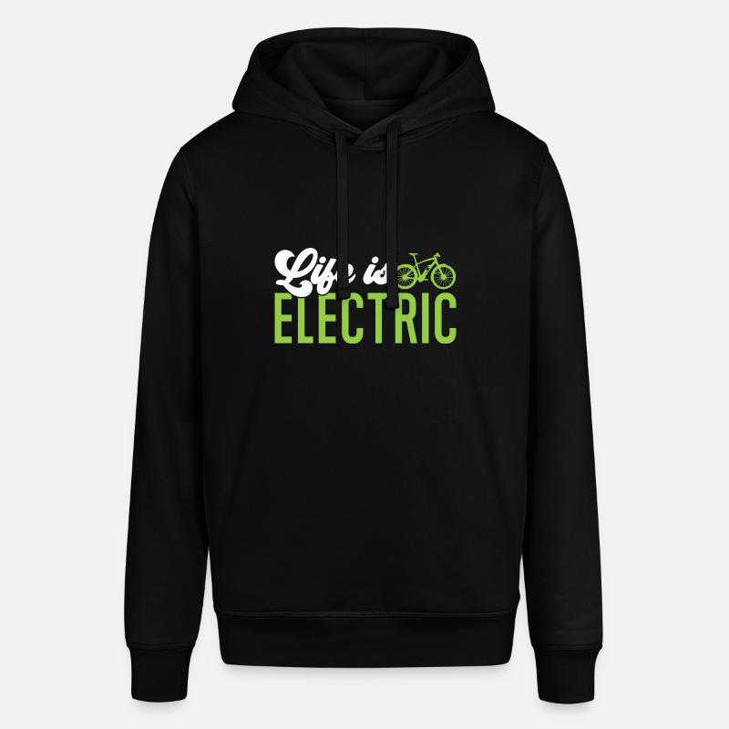 Vélo électrique Cyclisme Biker E-Bike - Sweat à capuche SOUNDER Stanley/Stella Unisexe - noir