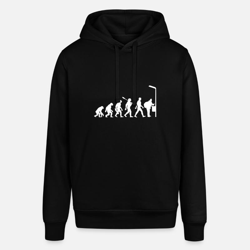 Evolution - Collecting Bottles - Poverty - Stanley/Stella SOUNDER Unisex Hoodie - black