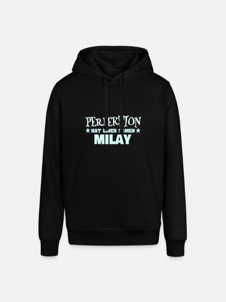 Milay as a woman's name - Stanley/Stella SOUNDER Unisex Hoodie - black