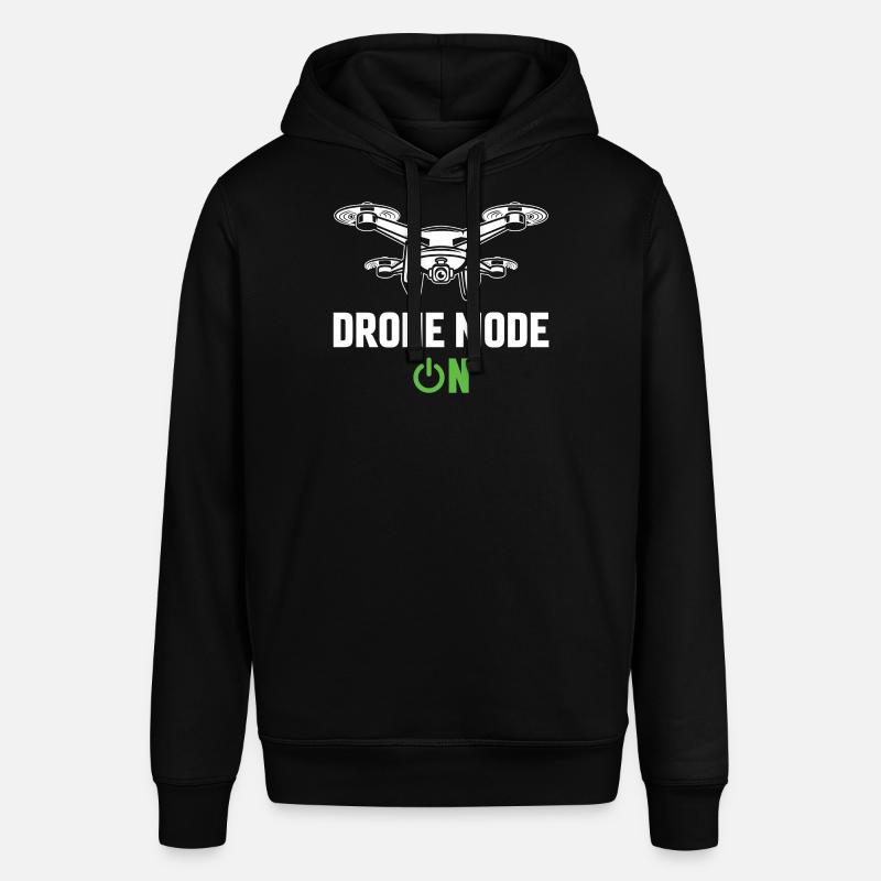 Mode drone activé - Sweat à capuche SOUNDER Stanley/Stella Unisexe - noir