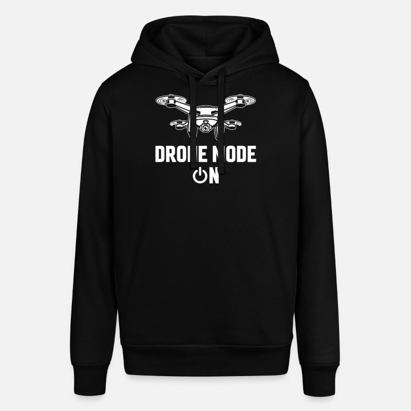 Mode drone activé - Sweat à capuche SOUNDER Stanley/Stella Unisexe - noir