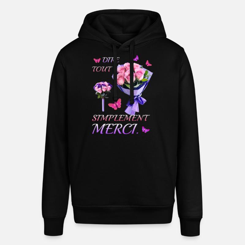 Dites simplement merci. - Sweat à capuche SOUNDER Stanley/Stella Unisexe - noir