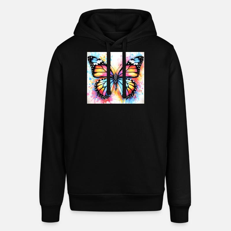 papillon - Sweat à capuche SOUNDER Stanley/Stella Unisexe - noir