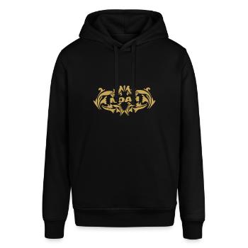 Noah - Stanley/Stella SOUNDER Unisex Hoodie - black - Front - Alina (178cm) & Michal (187cm)