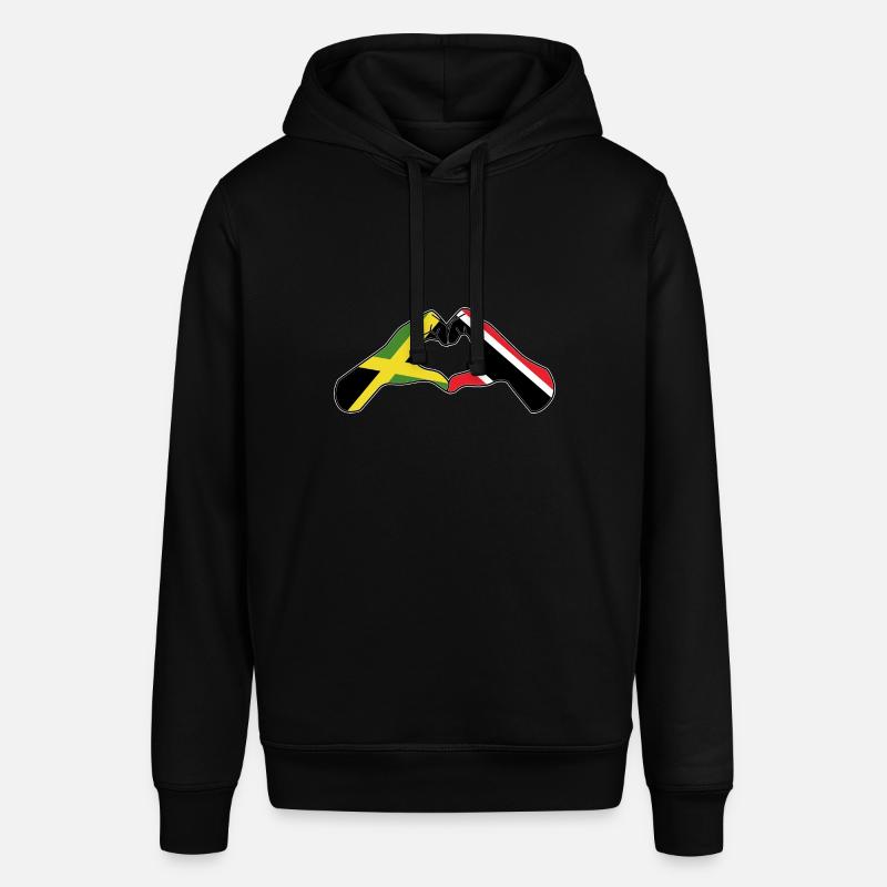 Drapeau de Trinité-et-Tobago - Sweat à capuche SOUNDER Stanley/Stella Unisexe - noir