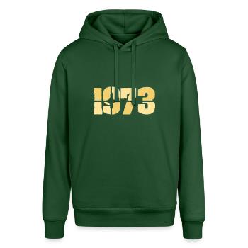 1973 - Stanley/Stella SOUNDER Unisex Hoodie - bottle green - Front - Alina (178cm) & Michal (187cm)