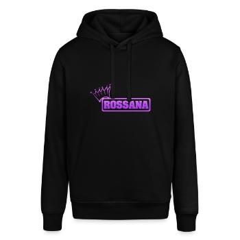 Tochter für Rossana Schwester Mädchen - Stanley/Stella Unisex Hoodie SOUNDER - Schwarz - Vorne - Alina (178cm) & Michal (187cm)