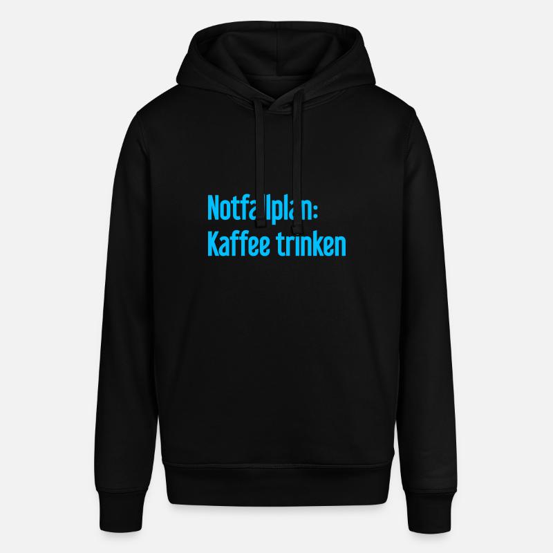 Kaffee-Notfallplan - Stanley/Stella Unisex Hoodie SOUNDER - Schwarz