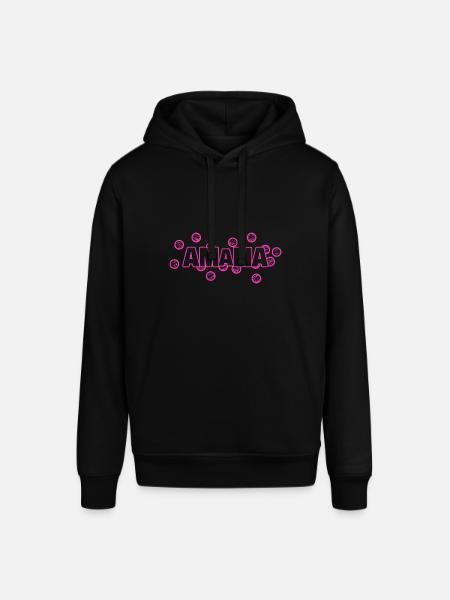 Gift for Amalia - Stanley/Stella SOUNDER Unisex Hoodie - black