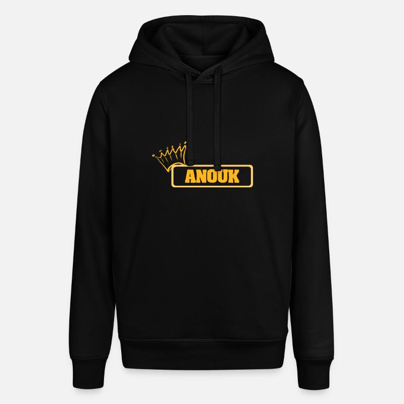 Anouk als Name - Stanley/Stella Unisex Hoodie SOUNDER - Schwarz