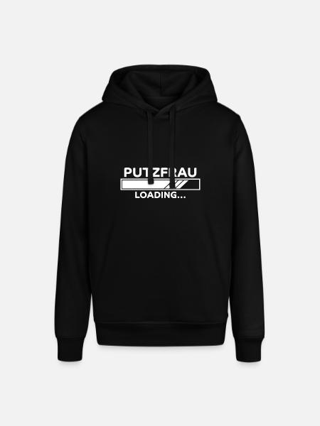 Putzfrau Spruch Reinigungskraft Putzfrau Geschenk - Stanley/Stella Unisex Hoodie SOUNDER - Schwarz
