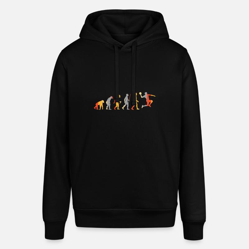 Evolution Handballer - Stanley/Stella SOUNDER Unisex Hoodie - black
