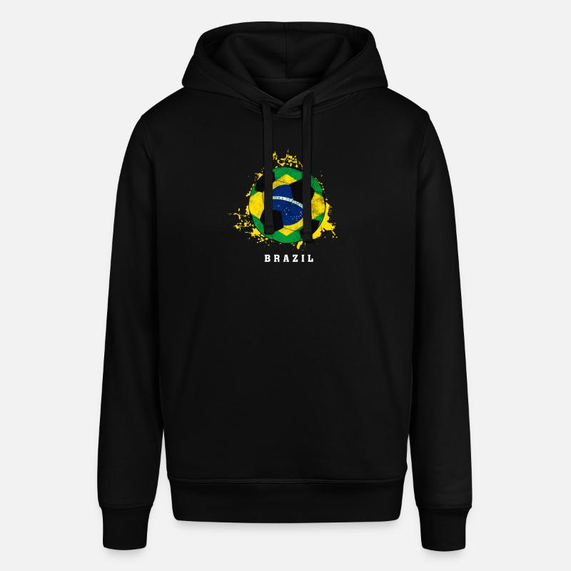  du Brésil - Sweat à capuche SOUNDER Stanley/Stella Unisexe - noir
