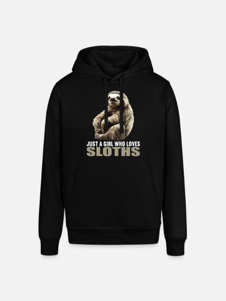Sloths Sloth - Stanley/Stella SOUNDER Unisex Hoodie - black